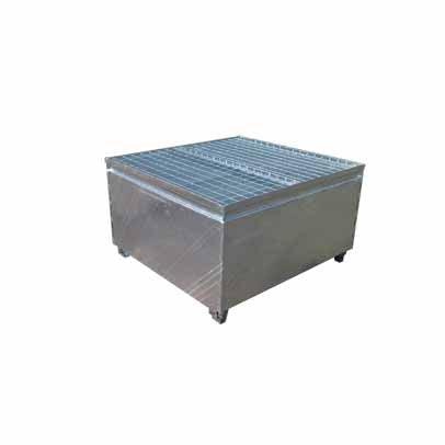 Galvanised Metal Single IBC Bund MBG-BP03