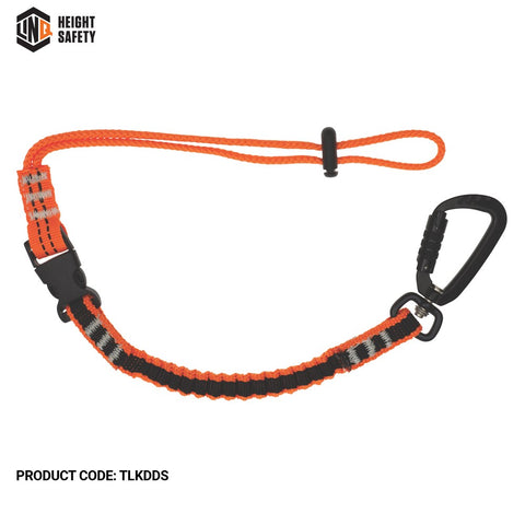 LINQ Tool Lanyard c/w Double Action Karabiner & Detachable Tool Strap  TLKDDS