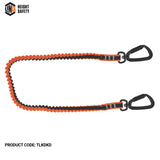 LINQ Tool Lanyard c/w 2 X Double Action Karabiners  TLKDKD