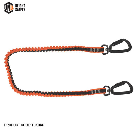 LINQ Tool Lanyard c/w 2 X Double Action Karabiners  TLKDKD