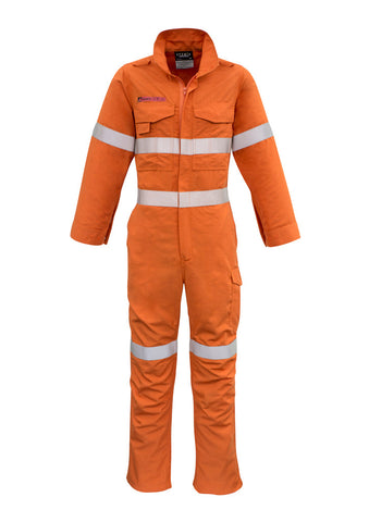 Syzmik Mens FR Hoop Taped METATech® Fabric Flame Retardent Overall ZC517