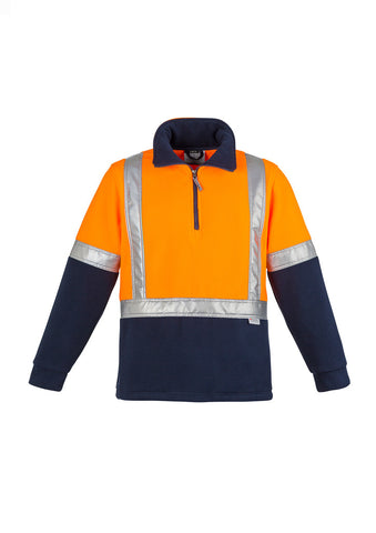 Syzmik Hi Vis Fleece Jumper c/w Over Shoulder Reflective Tape ZT462