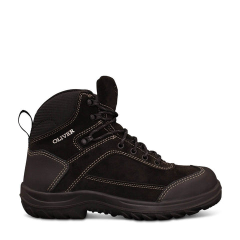Oliver 34 Series Black Lace Up Ankle Jogger 34-623