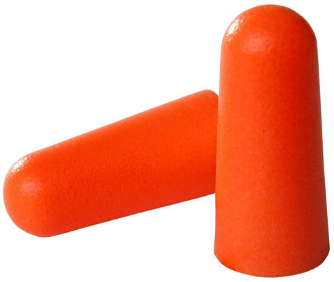 3M 1100 Earplugs Class 3 Orange Uncorded Poly (Box 200 Pairs) AT010615121