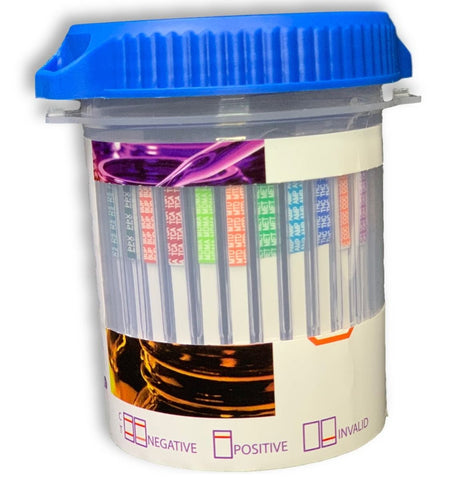 Maxi Clear 15 - Urine Drug Test Cup 15 Drugs + 6 Adulterants (Per Box 5) U-15-06-MClr15