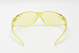 Eyres Terminator Amber Frame Amber Lens Safety Glasses 102-OP-AM