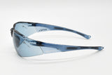 Eyres Terminator Light Blue Frame Light Blue Lens Safety Glasses 102-OP-LBG