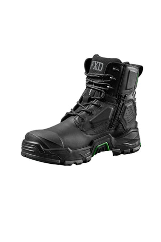 FXD DURA◆X ONE - NITROCORE™ HIGH CUT, HIGH PERFORMANCE WORK BOOTS BLACK