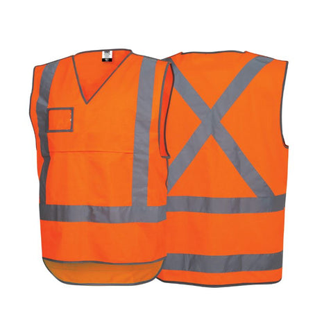 Force360 Day/Night Tear Away Safety Vest (Orange) CWRX194