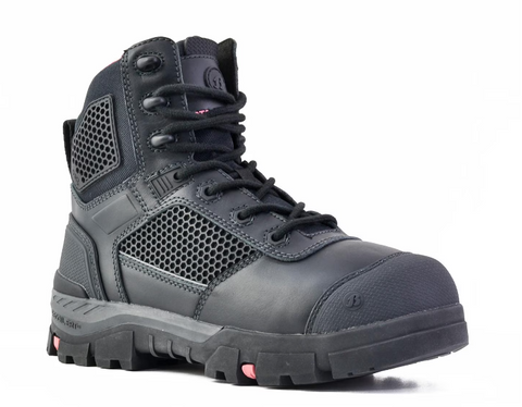 Bata Ladies Avenger Zip Sided Composite Safety Boots (Black) 504-66012