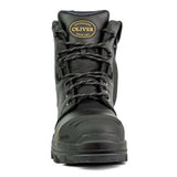 Oliver 54 Series 150mm Black Zip Sided Boot 54-545Z