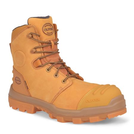 Oliver 54 Series 150mm Wheat Zip Sided Boot 54-532Z