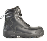 Bata Longreach SC Lace Up Safety Boot (Black) 804-66010