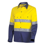 Tru Workwear Womens Mates In Construction Lightweight Vented Hi-Vis Shirt c/w Reflective Tape  CSW2000T3