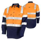 Tru Workwear Lightweight Vented Hi-Vis Drill Class 3 Shirt with Reflective Tape CS2000T4