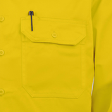 Tru Workwear Lightweight Vented Hi-Vis Drill Shirt with Graphex® Cut Resistant Sleeve DS2168GX