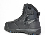 Bata Avenger Zip Sided Composite Safety Boots (Black) 804-66031