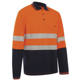 Workit Hi Vis 2 Tone L/S Polo Shirt 5004T