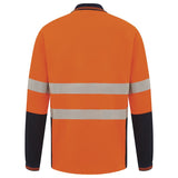 Workit Hi Vis 2 Tone L/S Polo Shirt 5004T