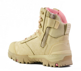 Bata Ladies Avenger Zip Sided Composite Safety Boots (Wheat) 504-8011