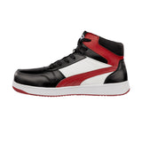 Puma Forecourt Retro Safety Boot (Black/Red/White) 630057