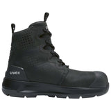 Uvex 3 X-Flow Lace Up Safety Boots (Black)