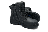 Blundstone Unisex Rotoflex Zip Safety Boot Black 9061