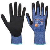 Portwest AP52 Cut C13 Dexti Ultra Nitrile Glove Blue/Black
