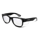 SAFESTYLE GLASSES CLASSICS BLACK FRAME CLEAR LENS EYEWEAR CBC100