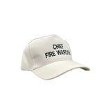 Chief Fire Warden Cap (White)