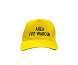 Area Fire Warden Cap (Yellow)