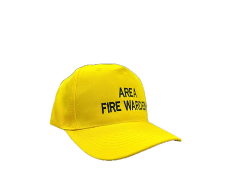 Area Fire Warden Cap (Yellow)