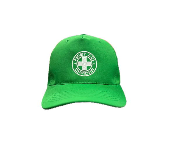 First Aid Officer Cap (Green) – Visual Workwear