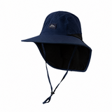Mount Hood Wide Brim Quick Dry Fishing Sun Hat c/w Sun Flap
