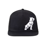 Mack Flat Brim Bulldog Cap Soft Mesh (Black) MKFBM2401