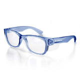 SAFESTYLE GLASSES CLASSICS LIFELINE BLUE FRAME CLEAR LENS EYEWEAR CBLC100