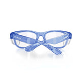 SAFESTYLE GLASSES CLASSICS LIFELINE BLUE FRAME CLEAR LENS EYEWEAR CBLC100