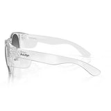 SAFESTYLE GLASSES CRUISERS CLEAR FRAME TINTED LENS EYEWEAR CRCt100