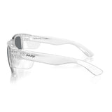 SAFESTYLE GLASSES FUSION CLEAR FRAME TINTED LENS EYEWEAR FCT100