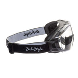 Safestyle Glasses Blockers Safety Goggles Eyewear Clear (Goggles_Clear)