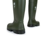 Bekina Steplite EasyGrip, Steel Toe Cap (S4) Gumboot (Green) XAN1P-9180A