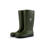 Bekina Steplite EasyGrip, Steel Toe Cap (S4) Gumboot (Green) XAN1P-9180A