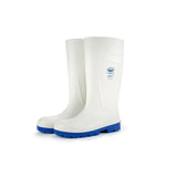 Bekina Steplite EasyGrip, Steel Toe Cap (S4) Gumboot (White) XAN3P-1053AZ