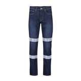 Syzmik Mens Bio Motion Taped Stretch Jean (Denim) ZP907