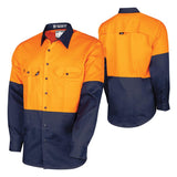 Tru Workwear Lightweight Core Vented Hi-Vis Drill Shirt CS2000