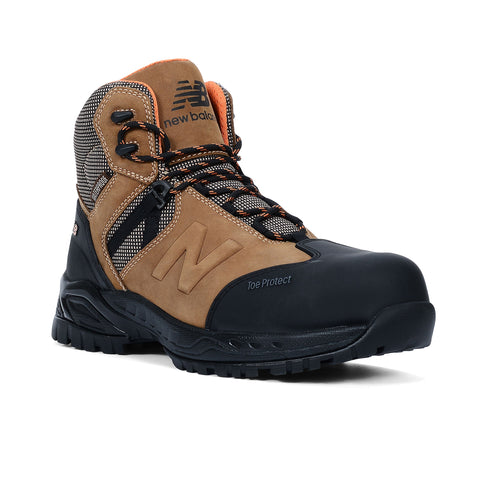 New Balance Allsite Waterproof Composite Safety Hiking Boot (Rustic Brown/Black) MIDALLS (Copy)