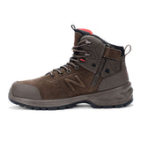 New Balance Contour Calbre Zip Sided Composite Safety Boot (CHOCOLATE) MIDCNTR MIDCLBRE