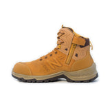 New Balance Contour Calibre Zip Sided Composite Safety Boot (Wheat) MIDCNTR MIDCLBRE