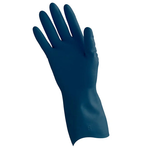 Pro Val Process Blue Silver-Lined Rubber Gloves