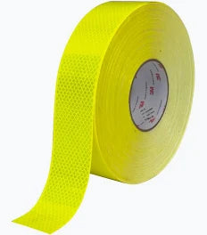 Class 1 Avery Reflective Tape 50mm x 45.7mtr Lime Green CT5LG